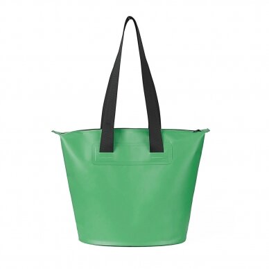 Vandeniui atsparus krepšys 11L PVC waterproof bag - žalias