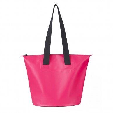 Vandeniui atsparus krepšys 11L PVC waterproof bag - rožinis