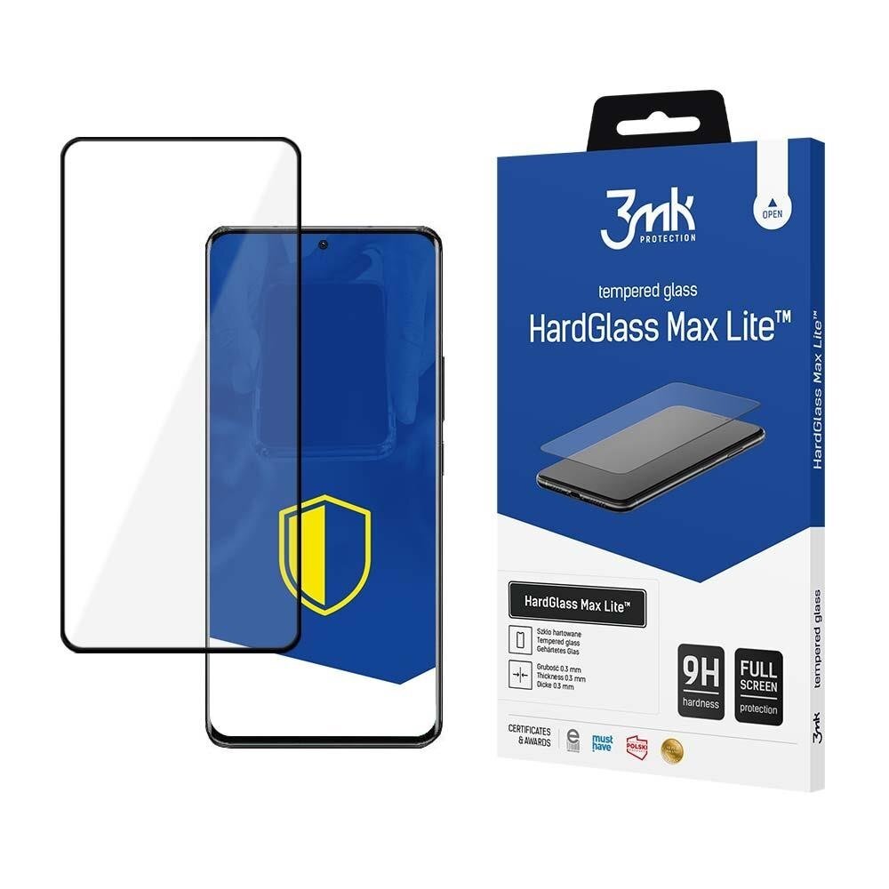 Ekrano Apsauga Xiaomi Redmi 13 - 3mk HardGlass Max Lite Juodais KOW068 Ekrano Apsauga Xiaomi Redmi 13 - 3mk HardGlass Max Lite Juodais KOW068
