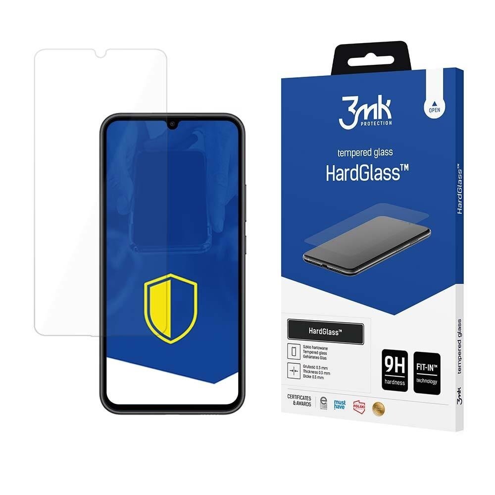Ekrano Apsauga Samsung Galaxy A34 5G - 3mk HardGlass Ekrano Apsauga Samsung Galaxy A34 5G - 3mk HardGlass