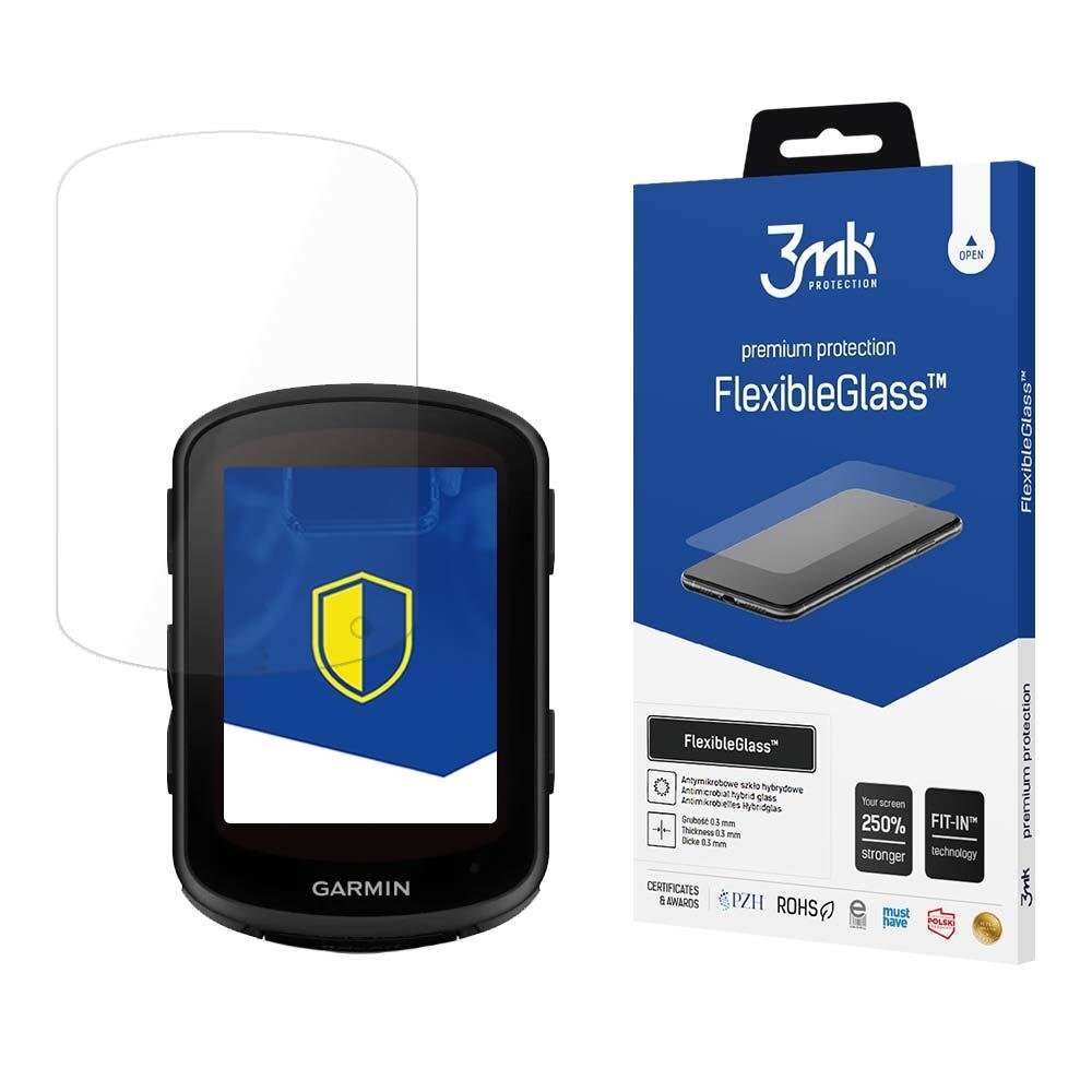 Ekrano Apsauga Garmin Edge 540 - 3mk FlexibleGlass Ekrano Apsauga Garmin Edge 540 - 3mk FlexibleGlass