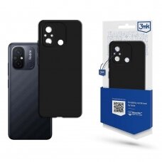 Telefono Dėklas Case 3MK Matt Case Xiaomi Redmi 11A/12C Juodas KOW068