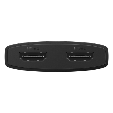 Baseus AirJoy 2in1 4K 60Hz bi-directional HDMI adapter with built-in 1m cable - Juodas 4