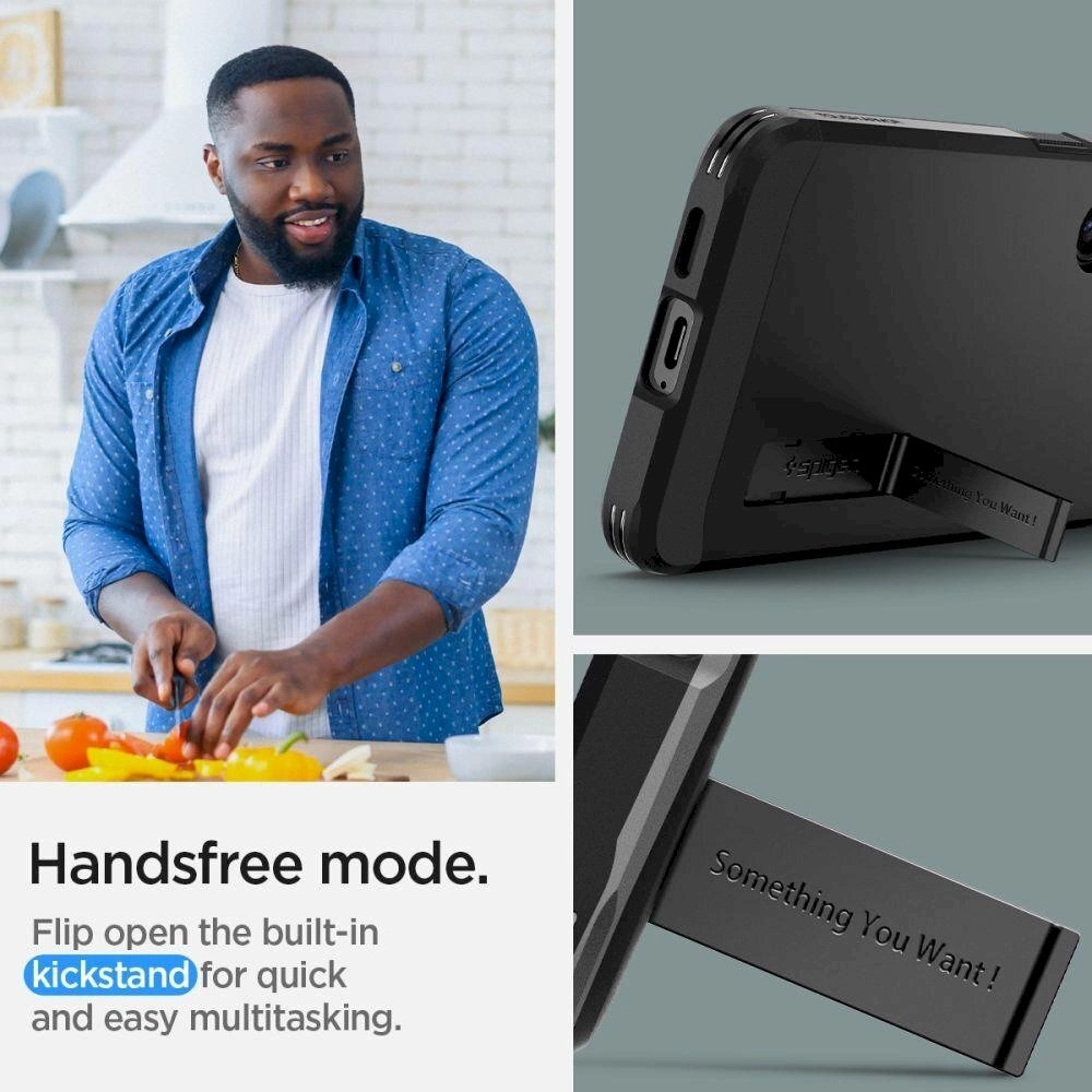 Dėklas Spigen Tough Armor case for Samsung Galaxy S24 - Juodas 13 Dėklas Spigen Tough Armor case for Samsung Galaxy S24 - Juodas 13