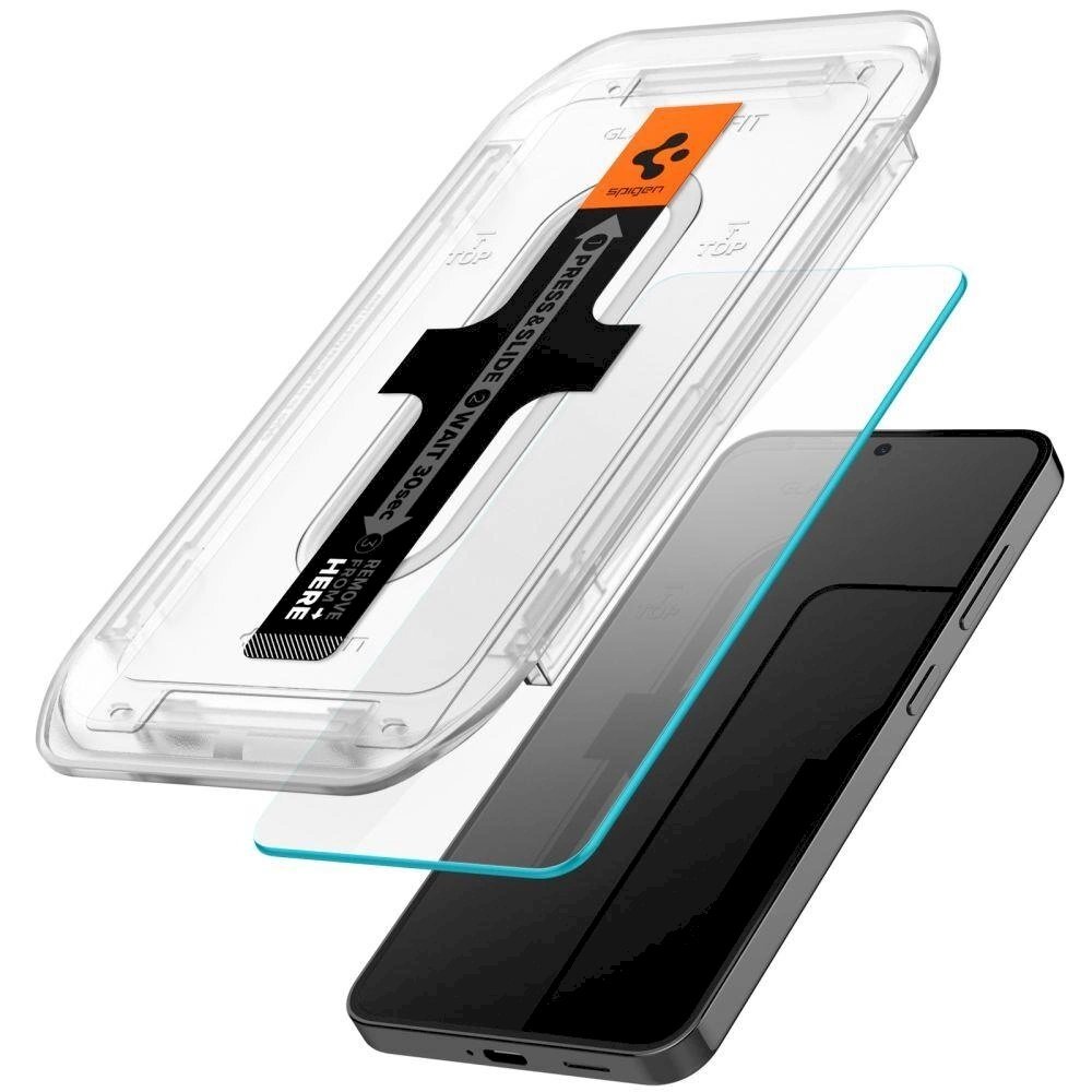 Ekrano Apsauga Spigen Glas.tR EZ Fit tempered glass for Samsung Galaxy S24 - 2 pcs - Permatomas 1 Ekrano Apsauga Spigen Glas.tR EZ Fit tempered glass for Samsung Galaxy S24 - 2 pcs - Permatomas 1