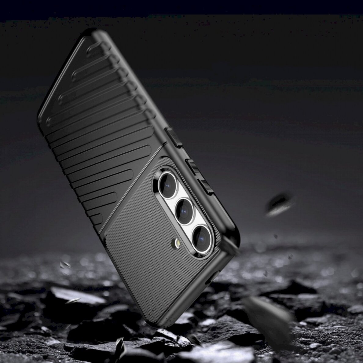 Dėklas Thunder Case armored case for Samsung Galaxy S24 - Juodas 6 Dėklas Thunder Case armored case for Samsung Galaxy S24 - Juodas 6
