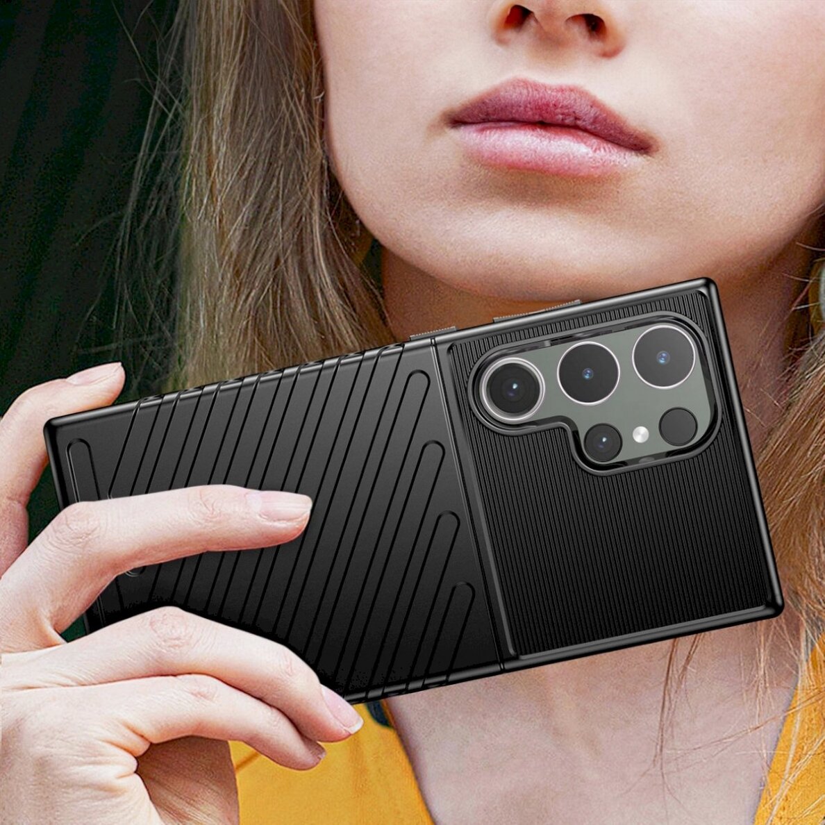 Telefono Dėklas Thunder Case armored case for Samsung Galaxy S24 Ultra - Juodas 8 Telefono Dėklas Thunder Case armored case for Samsung Galaxy S24 Ultra - Juodas 8