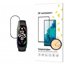 Ekrano Apsauga Wozinsky Full Glue Full Face Case Friendly (Xiaomi Smart Band 8 / 8 NFC) Juodais