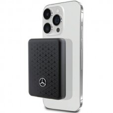 Išorinė Baterija Powerbank Mercedes Stars Pattern MagSafe 5W 3000mAh Juodas KOW06B