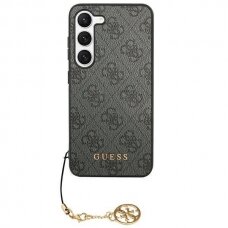 Dėklas Guess 4G Charms Collection case for Samsung Galaxy S24 Ultra - Juodas Dėklas Guess 4G Charms Collection case for Samsung Galaxy S24 Ultra - Juodas