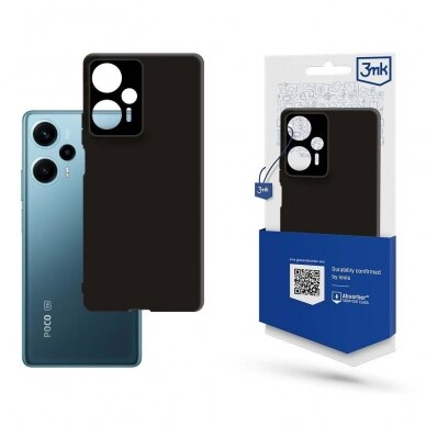 Telefono Dėklas 3MK Poco F5 - 3mk Matt Case Juodas KOW068 Telefono Dėklas 3MK Poco F5 - 3mk Matt Case Juodas KOW068