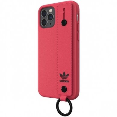 Telefono Dėklas iPhone 12/12 Pro Adidas Case With finger holder - Raudonas KOW068 2 Telefono Dėklas iPhone 12/12 Pro Adidas Case With finger holder - Raudonas KOW068 2