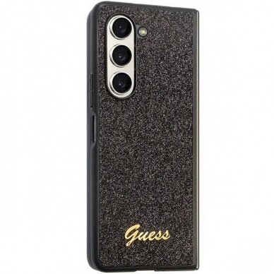 Dėklas Guess Glitter Case - Samsung Galaxy Z Fold 5 - Juodas 4 Dėklas Guess Glitter Case - Samsung Galaxy Z Fold 5 - Juodas 4