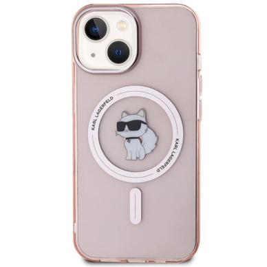 Telefono Dėklas Karl Lagerfeld IML Choupette MagSafe case for iPhone 15 - Rožinis KOW068 2 Telefono Dėklas Karl Lagerfeld IML Choupette MagSafe case for iPhone 15 - Rožinis KOW068 2