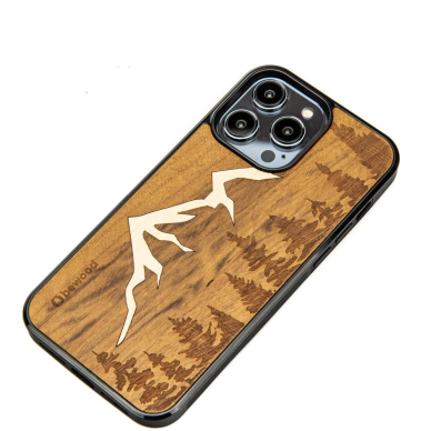 Telefono Dėklas iPhone 15 Pro Max Bewood Medinis Rudas KOW068 1