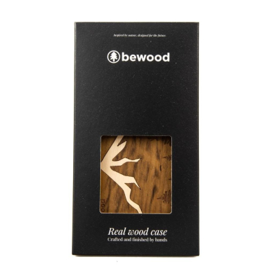 Telefono Dėklas iPhone 15 Pro Max Bewood Medinis Rudas KOW068 3