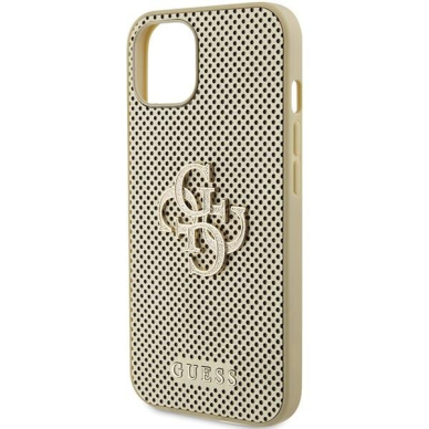 Telefono Dėklas Guess Perforated 4G Glitter case for iPhone 15 Auksinis KOW068 5 Telefono Dėklas Guess Perforated 4G Glitter case for iPhone 15 Auksinis KOW068 5