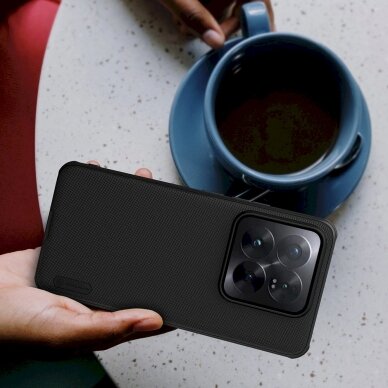 Dėklas Nillkin Super Frosted Shield Pro Xiaomi 14 Pro Juodas 11 Dėklas Nillkin Super Frosted Shield Pro Xiaomi 14 Pro Juodas 11