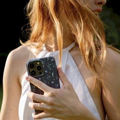 Dėklas UNIQ case Coehl Prairie iPhone 15 Pro Max 6.7" - Mėlynas 4 Dėklas UNIQ case Coehl Prairie iPhone 15 Pro Max 6.7" - Mėlynas 4