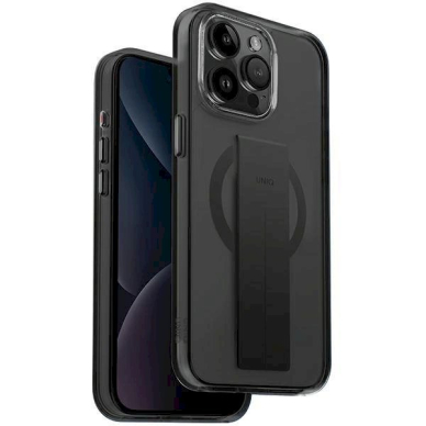 Dėklas UNIQ Heldro Mag iPhone 15 Pro Max 6.7" Magclick Juodas Dėklas UNIQ Heldro Mag iPhone 15 Pro Max 6.7" Magclick Juodas