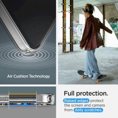 Dėklas Spigen Liquid Crystal case for Samsung Galaxy S24 - Permatomas 12 Dėklas Spigen Liquid Crystal case for Samsung Galaxy S24 - Permatomas 12