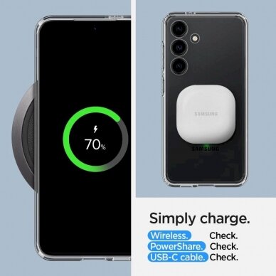 Dėklas Spigen Ultra Hybrid case for Samsung Galaxy S24 - Juodas 14 Dėklas Spigen Ultra Hybrid case for Samsung Galaxy S24 - Juodas 14