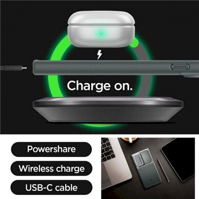 Dėklas Spigen Optik Armor Samsung S24 Ultra S928 abyss Žalias 14