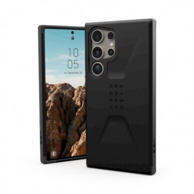 Dėklas UAG Civilian Samsung Galaxy S24 Ultra - Juodas Dėklas UAG Civilian Samsung Galaxy S24 Ultra - Juodas