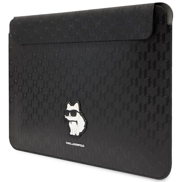 Planšetės Dėklas Cover Karl Lagerfeld Sleeve KLCS14SAKHPCK 14" Juodas Saffiano Monogram Choupette  1