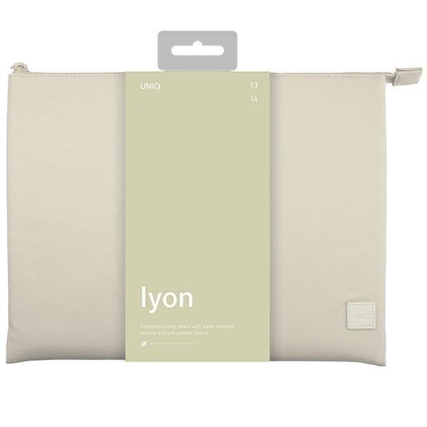 Universalus Dėklas UNIQ Lyon Sleeve 14" Waterproof RPET Kreminis 2 Universalus Dėklas UNIQ Lyon Sleeve 14" Waterproof RPET Kreminis 2