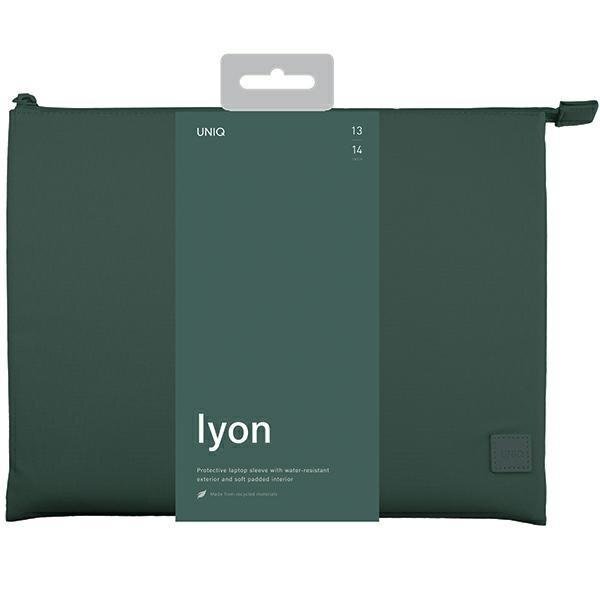 Universalus Dėklas UNIQ Lyon Sleeve 14" forest green Waterproof RPET Žalias 2 Universalus Dėklas UNIQ Lyon Sleeve 14" forest green Waterproof RPET Žalias 2