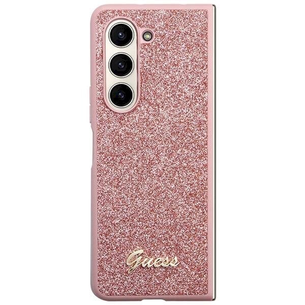 Dėklas Guess Glitter Case - Samsung Galaxy Z Fold 5 - Rožinis 1 Dėklas Guess Glitter Case - Samsung Galaxy Z Fold 5 - Rožinis 1