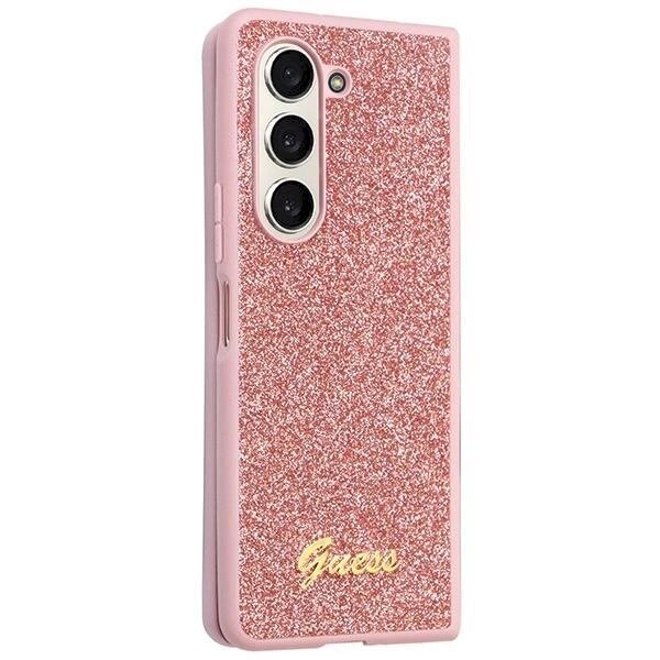 Dėklas Guess Glitter Case - Samsung Galaxy Z Fold 5 - Rožinis 4 Dėklas Guess Glitter Case - Samsung Galaxy Z Fold 5 - Rožinis 4