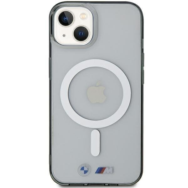 Telefono Dėklas Etui BMW Silver Ring MagSafe do iPhone 15 Skaidrus Juodas KOW068 2 Telefono Dėklas Etui BMW Silver Ring MagSafe do iPhone 15 Skaidrus Juodas KOW068 2