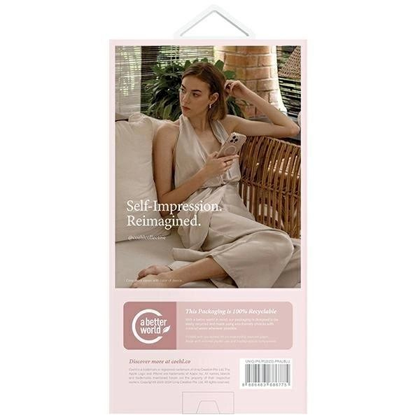 Dėklas UNIQ case Coehl Prairie iPhone 15 Pro 6.1" - Mėlynas 3 Dėklas UNIQ case Coehl Prairie iPhone 15 Pro 6.1" - Mėlynas 3