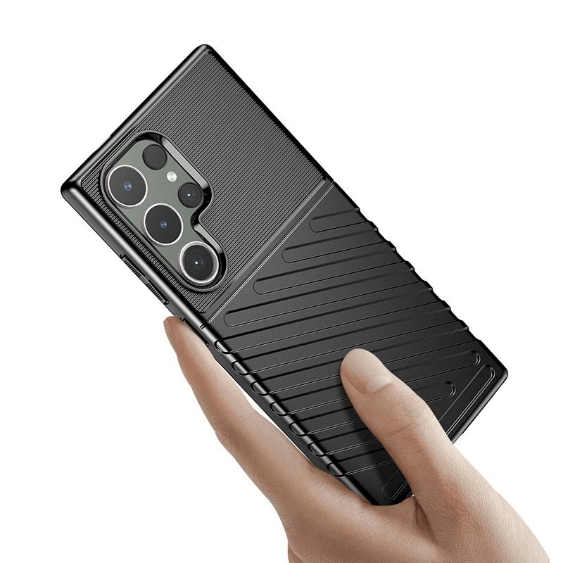 Telefono Dėklas Thunder Case armored case for Samsung Galaxy S24 Ultra - Juodas 2 Telefono Dėklas Thunder Case armored case for Samsung Galaxy S24 Ultra - Juodas 2