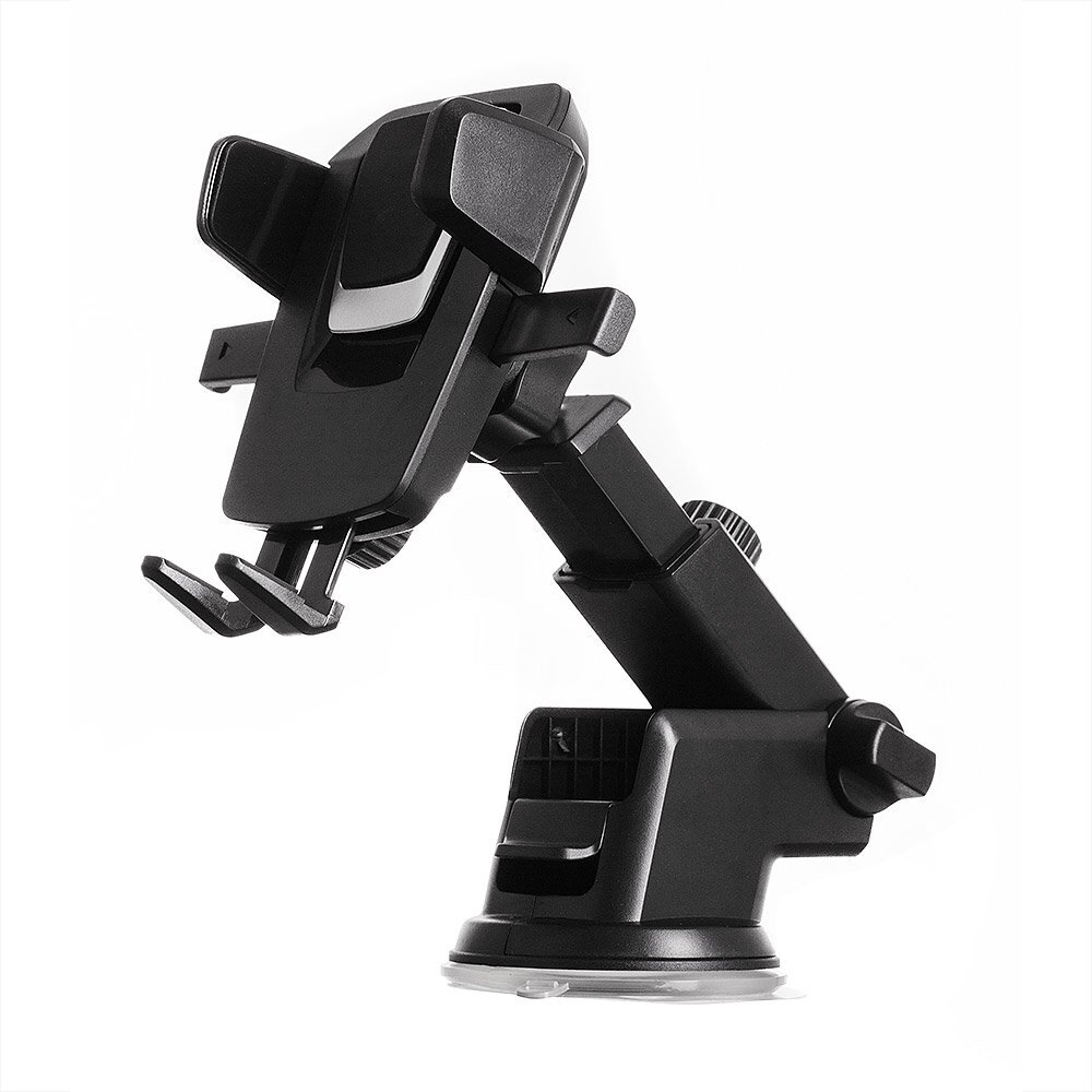 Telescopic Car Mount Phone Holder Dashboard Or Windshield skirta Black Telescopic Car Mount Phone Holder Dashboard Or Windshield skirta Black
