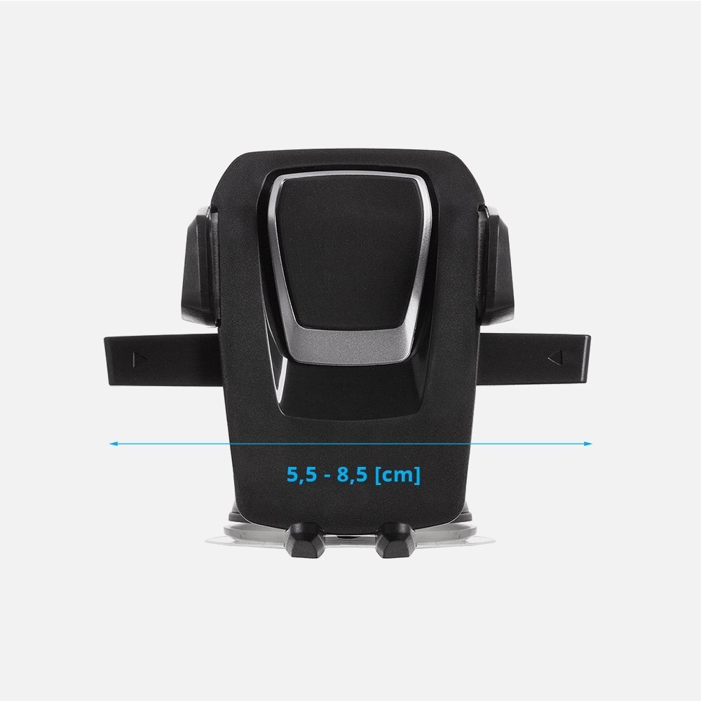 Telescopic Car Mount Phone Holder Dashboard Or Windshield skirta Black 3 Telescopic Car Mount Phone Holder Dashboard Or Windshield skirta Black 3