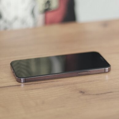 Apsauginis stikliukas 2 vnt. Case Friendly Wozinsky Full Glue iPhone 15 Pro - Juodas 9