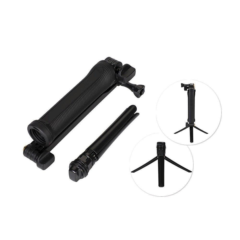 Selfie lazda 3 in 1 Monopod TripodSelfie Laikiklis GoPro 5 Selfie lazda 3 in 1 Monopod TripodSelfie Laikiklis GoPro 5