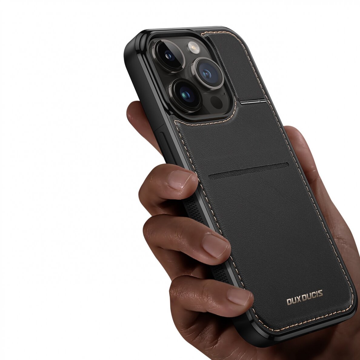 Dėklas MagSafe Wallet RFID Blocking Stand Dux Ducis Rafi Mag iPhone 14 Pro - Juodas 10 Dėklas MagSafe Wallet RFID Blocking Stand Dux Ducis Rafi Mag iPhone 14 Pro - Juodas 10