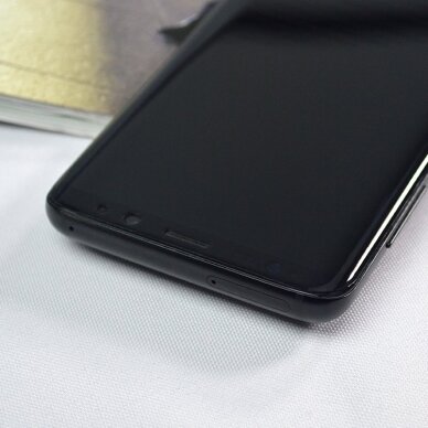 Ekrano apsauga 3D Edge Nano Flexi Samsung Galaxy S21 Plus 5G Juodais kraštais 13