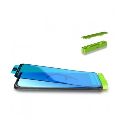 Ekrano apsauga 3D Edge Nano Flexi Samsung Galaxy S21 Plus 5G Juodais kraštais 6