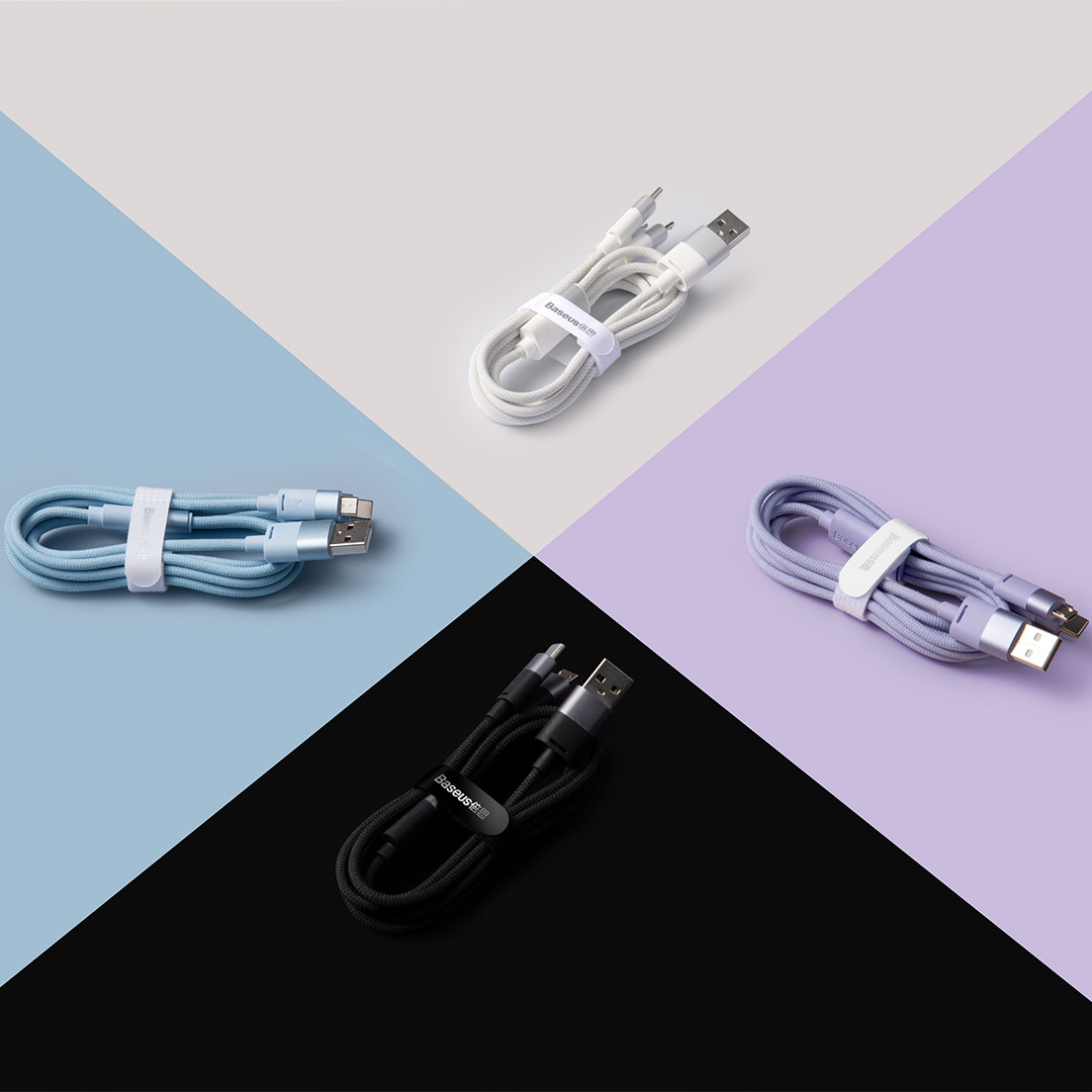 3in1 USB - micro USB / Lightning / USB C 3.5A 1.2m cable Baseus StarSpeed - Juodas 10 3in1 USB - micro USB / Lightning / USB C 3.5A 1.2m cable Baseus StarSpeed - Juodas 10