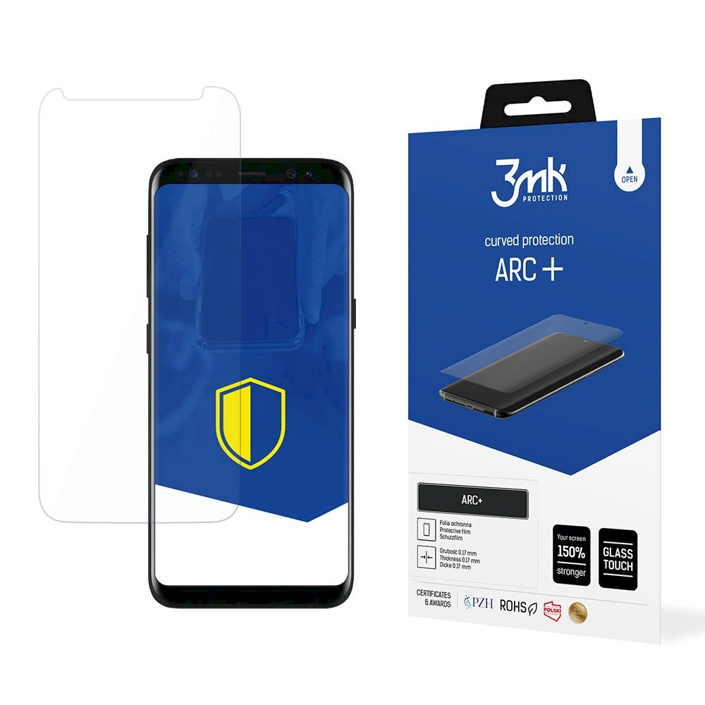 Samsung Galaxy S8 3mk ARC+ apsauginė plėvelė Samsung Galaxy S8 3mk ARC+ apsauginė plėvelė