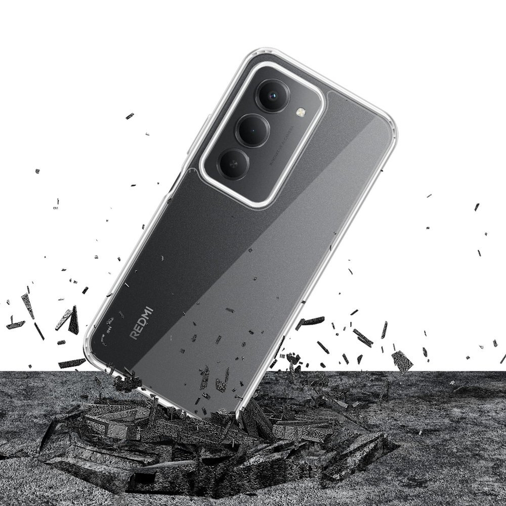 Xiaomi Redmi 15 5G 3mk Armor dėklas – permatomas 4