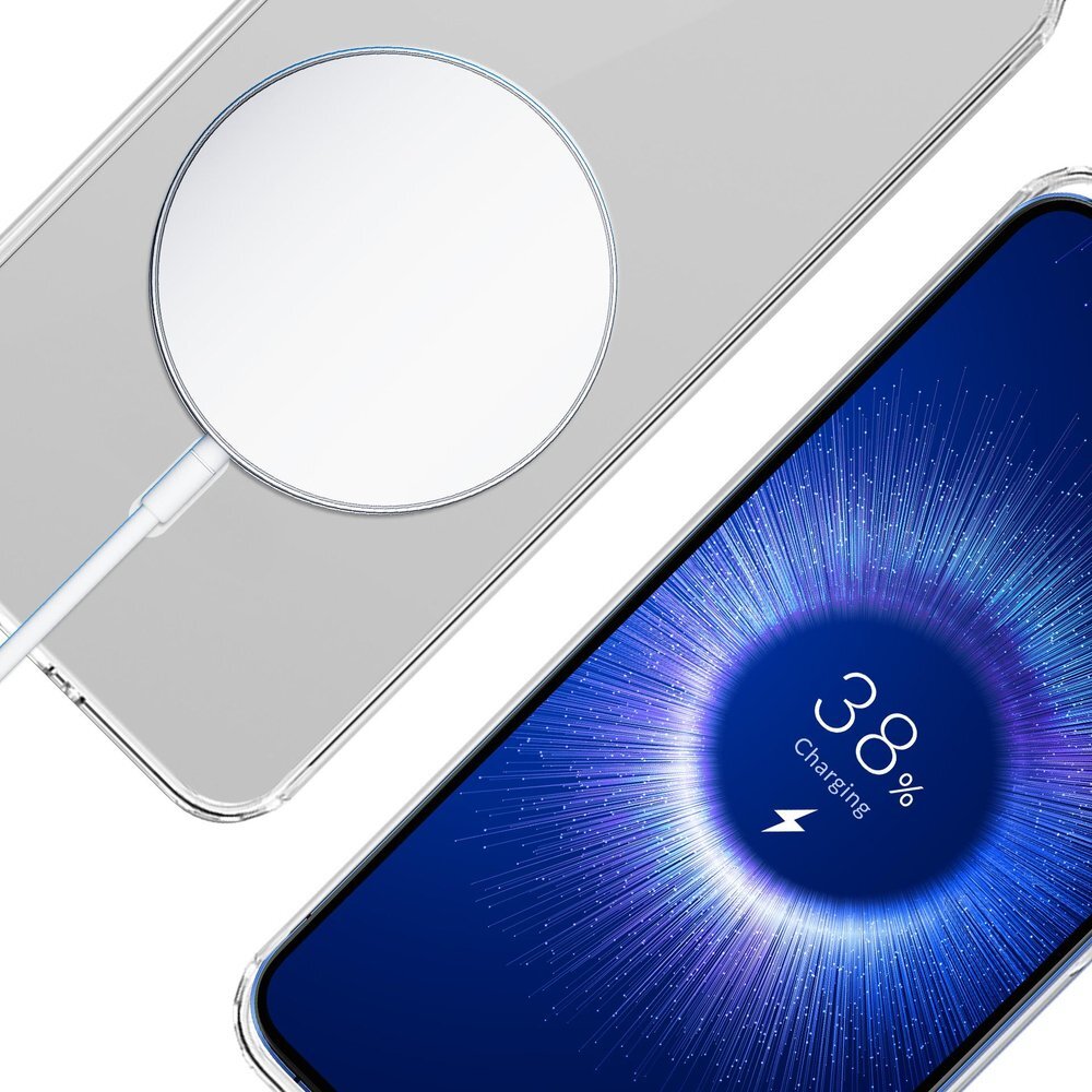 Google Pixel 10 / 10 Pro 3mk Armor Mag dėklas – permatomas 2 Google Pixel 10 / 10 Pro 3mk Armor Mag dėklas – permatomas 2