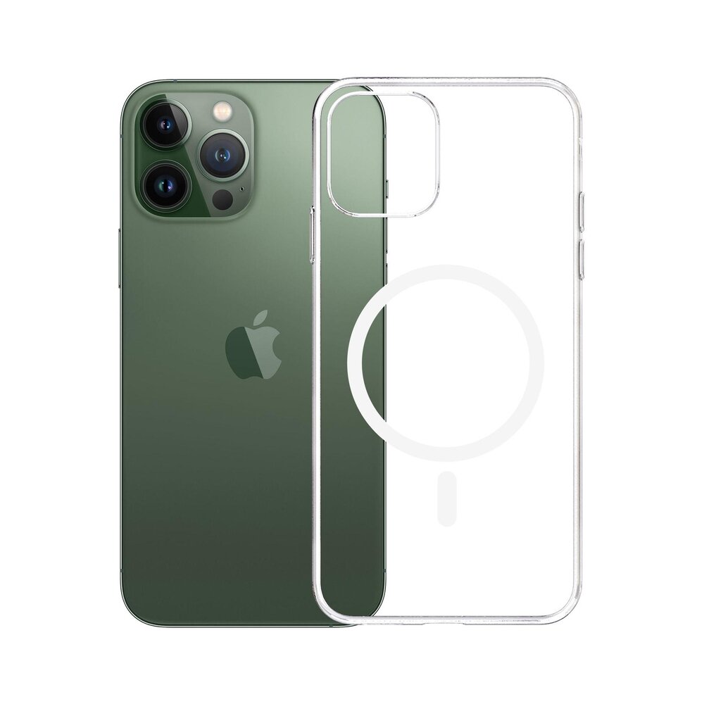 iPhone 13 Pro Max 3mk Armor MagCase dėklas – skaidrus 2