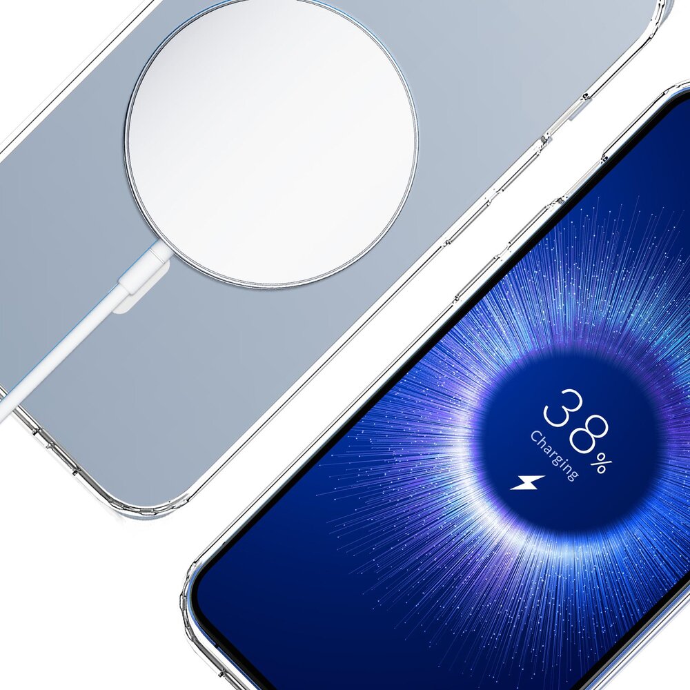 iPhone 14 Plus 3mk Armor MagCase dėklas – skaidrus 5