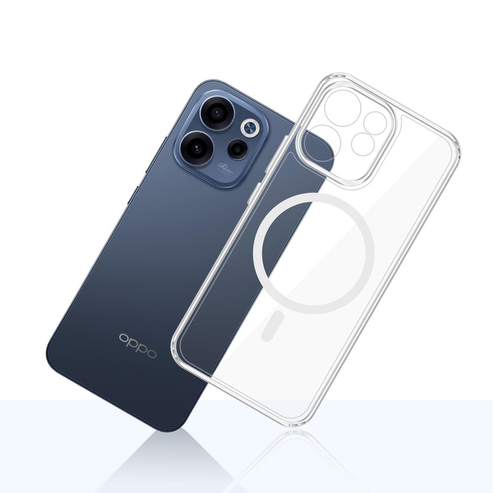 Oppo Reno 15 F 5G / Reno 15 FS 5G (CPH2801) 3mk Armor MagCase dėklas – skaidrus 2